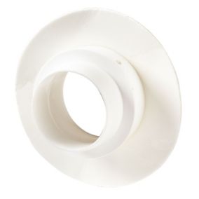 Manrose White Tumble dryer Ducting connector (Dia)100mm