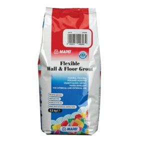 Mapei Flexible White Wall & floor Grout, 2.5kg