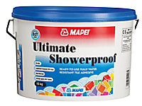Mapei Ultimate shower proof Ready mixed Cream Tile Adhesive, 15kg