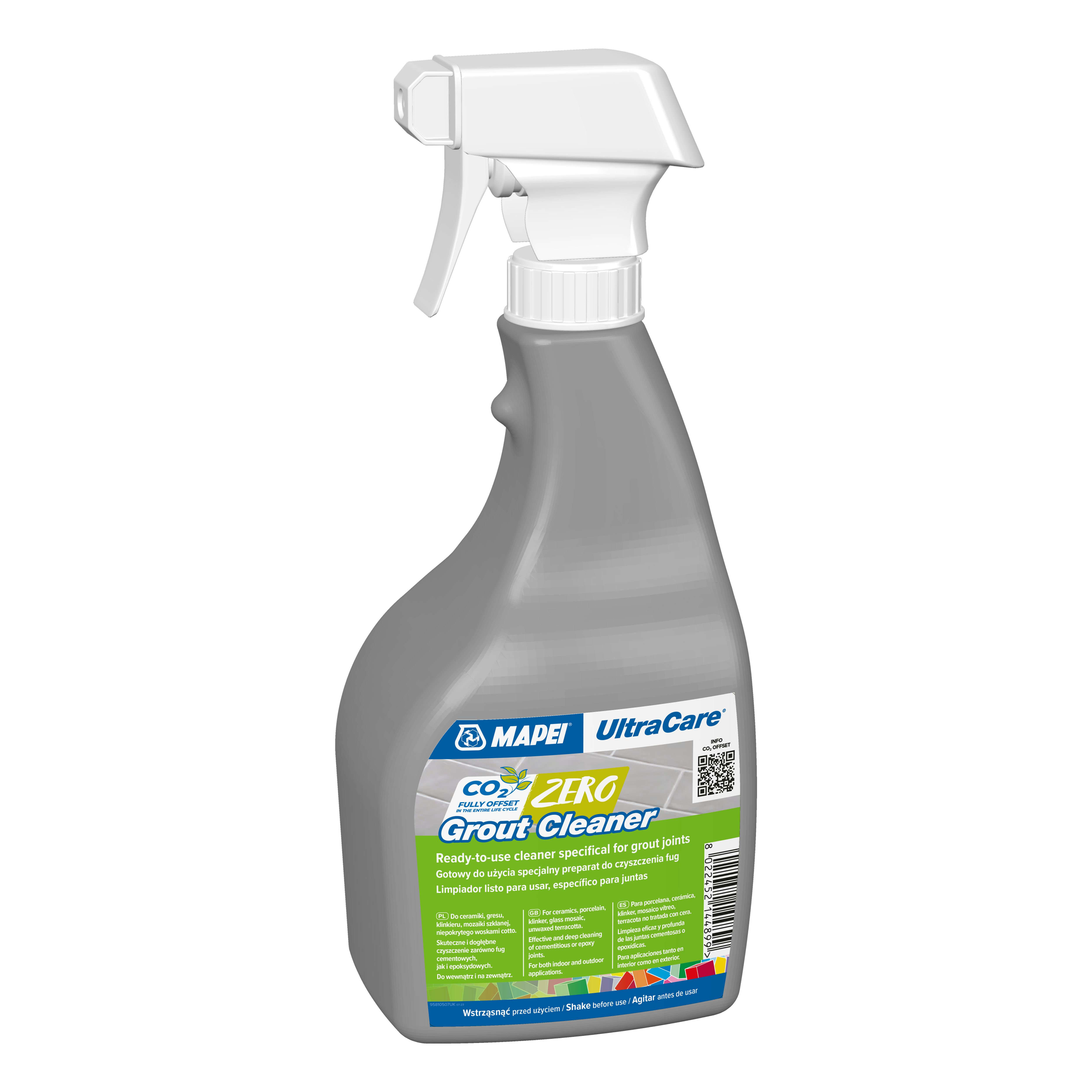 Product image for Mapei Ultracare Grout Cleaner Spray 750ml