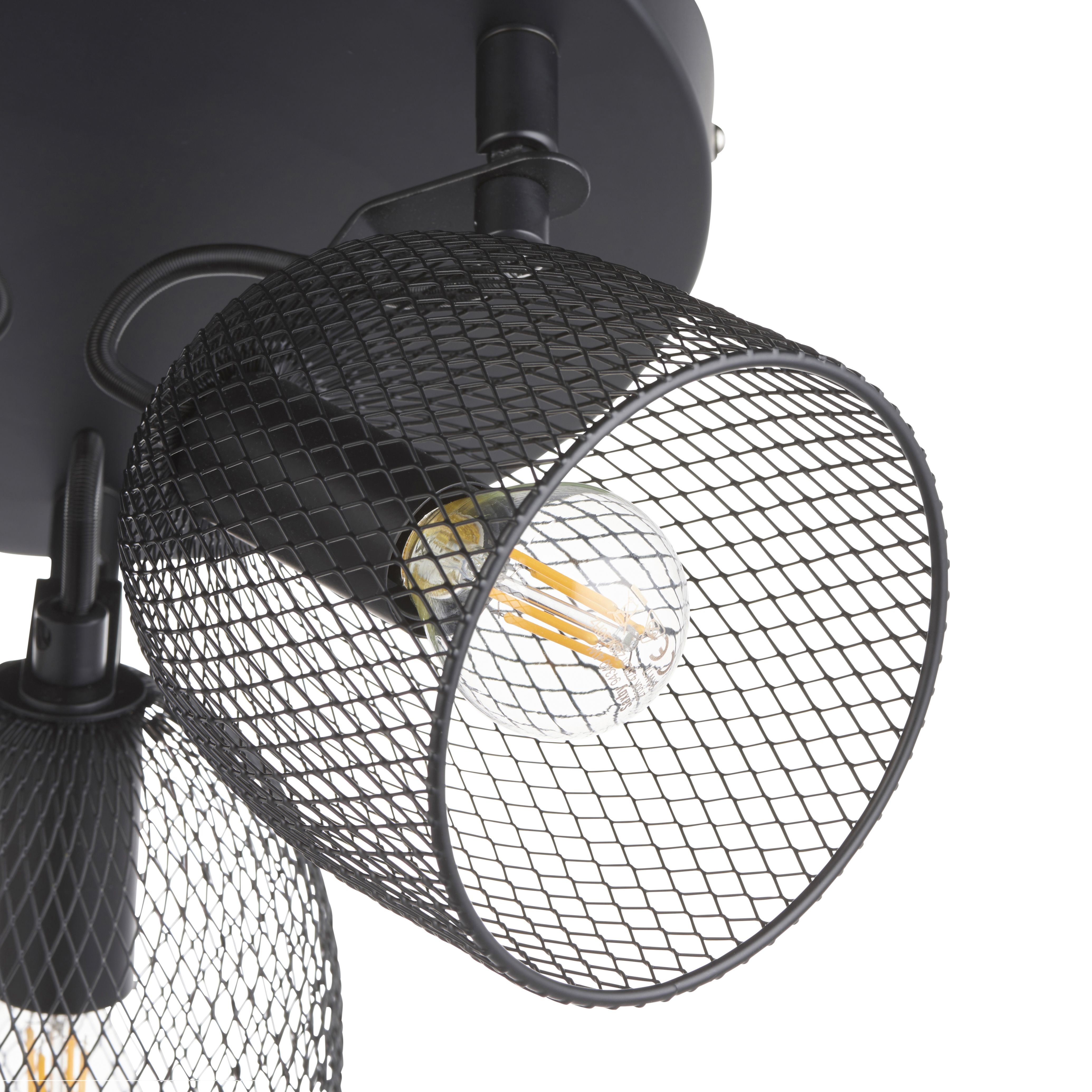 Margo Black 3 Light Spotlight