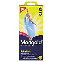 Marigold Nitrile Disposable gloves Medium, Pack of 40