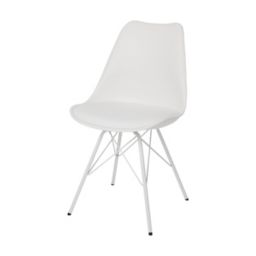 Marula White Chair (H)840mm (D)530mm