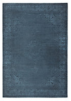 Mary Lou Blue Traditional Rug 280cmx195cm