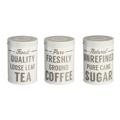 Mason cash tea coffee best sale sugar canisters