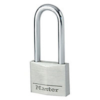 Master Lock Aluminium Hardened steel Open shackle Padlock (W)40mm