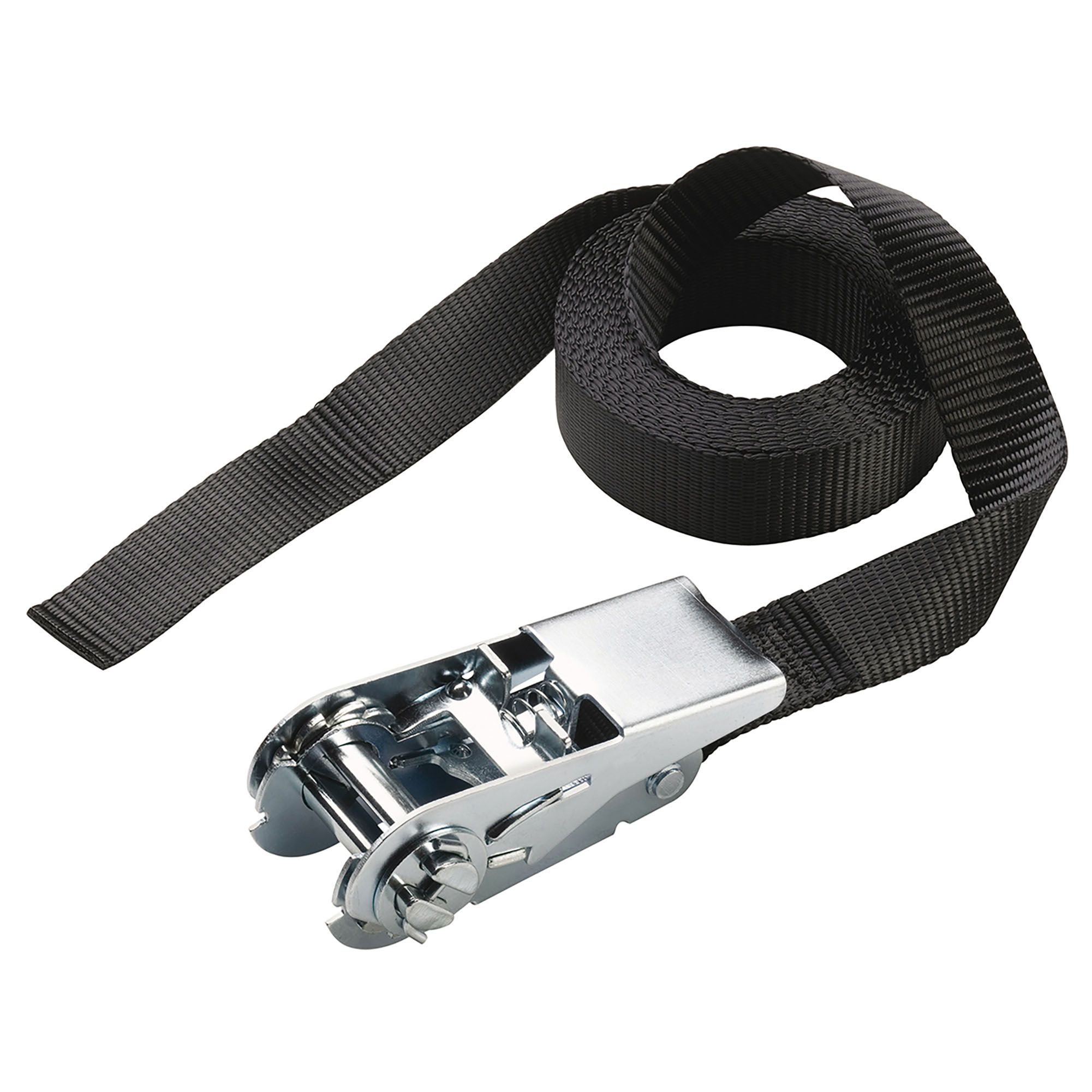 Diall Black Cambuckle tie down strap (L)2.5m