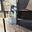 Master Lock Excell Heavy duty Laminated Steel Black Medium Open shackle Padlock (W)45mm