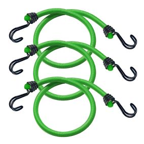 Master Lock Green Bungee cord, (L)0.8m