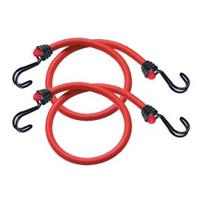 Master Lock Red Bungee cord, (L)0.6m