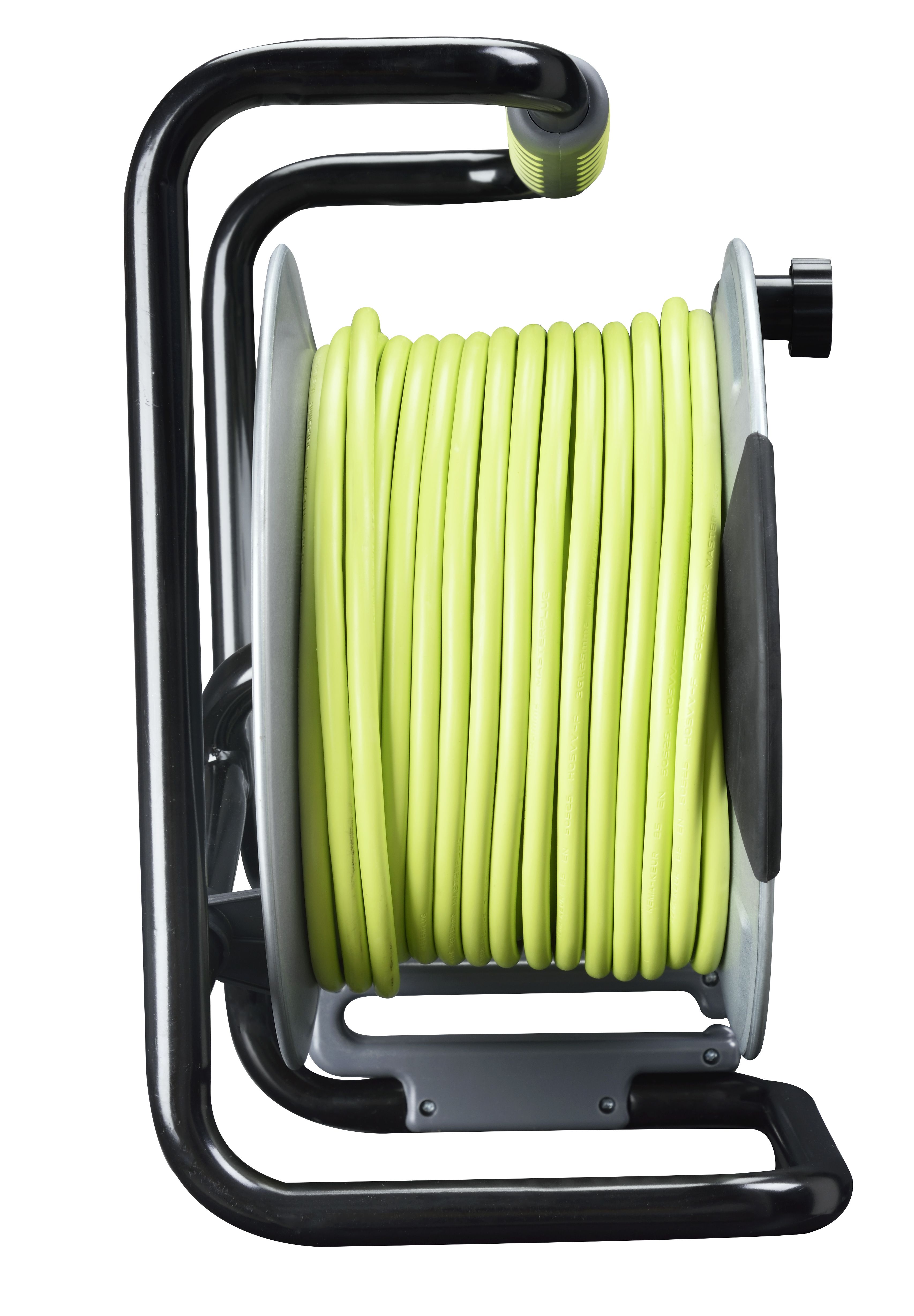 Masterplug Anti Twist 4 socket Indoor & outdoor Cable reel, 30m