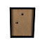 Matt Black Box Single Picture frame (H)44cm x (W)34cm