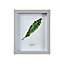 Matt Grey Pine effect Plain Single Picture frame (H)27.6cm x (W)22.6cm