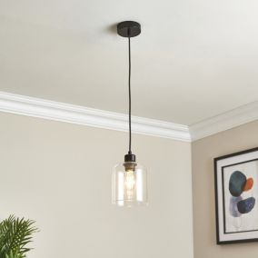 Maxton Pendant ceiling light, (Dia)140mm