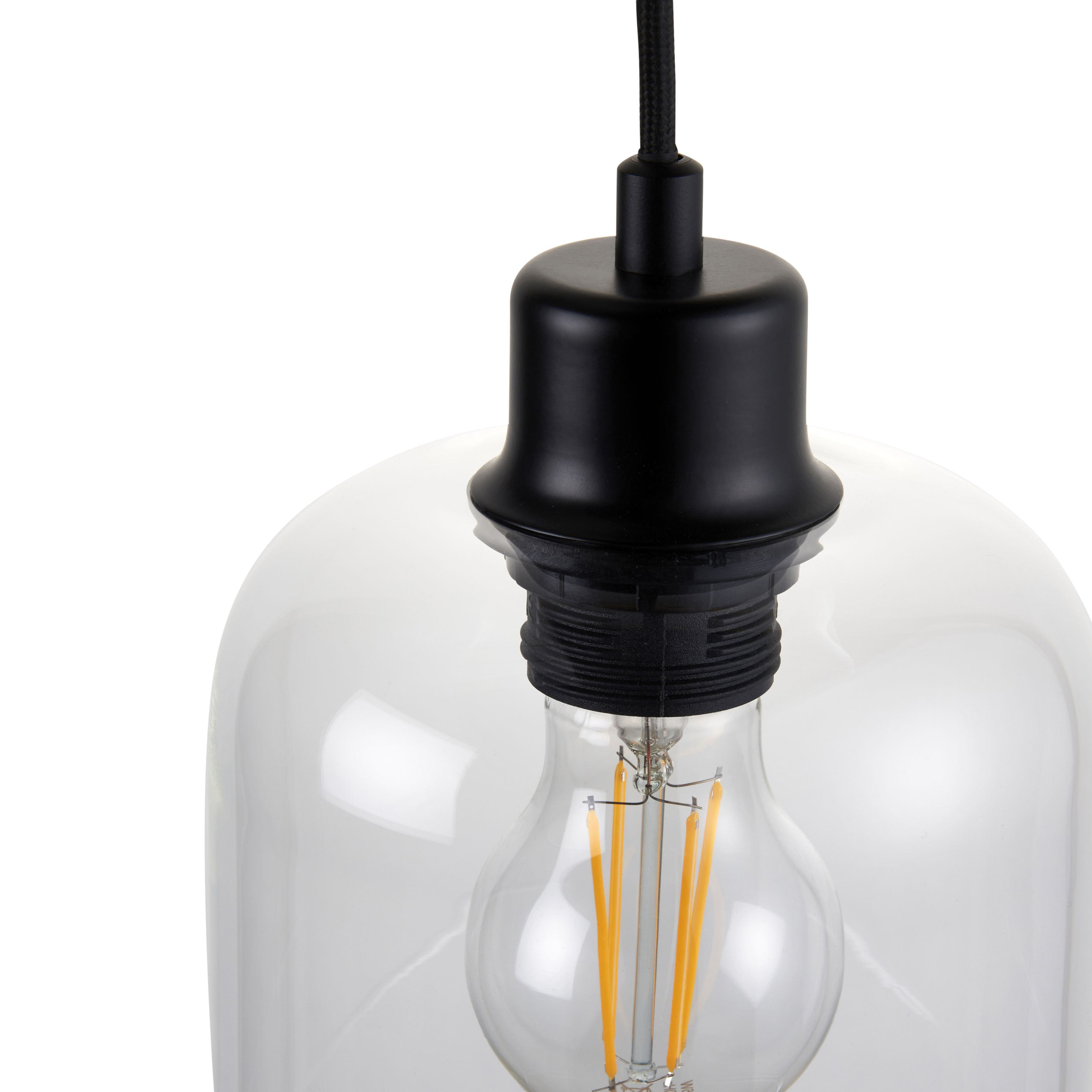 Maxton Pendant ceiling light, (Dia)140mm