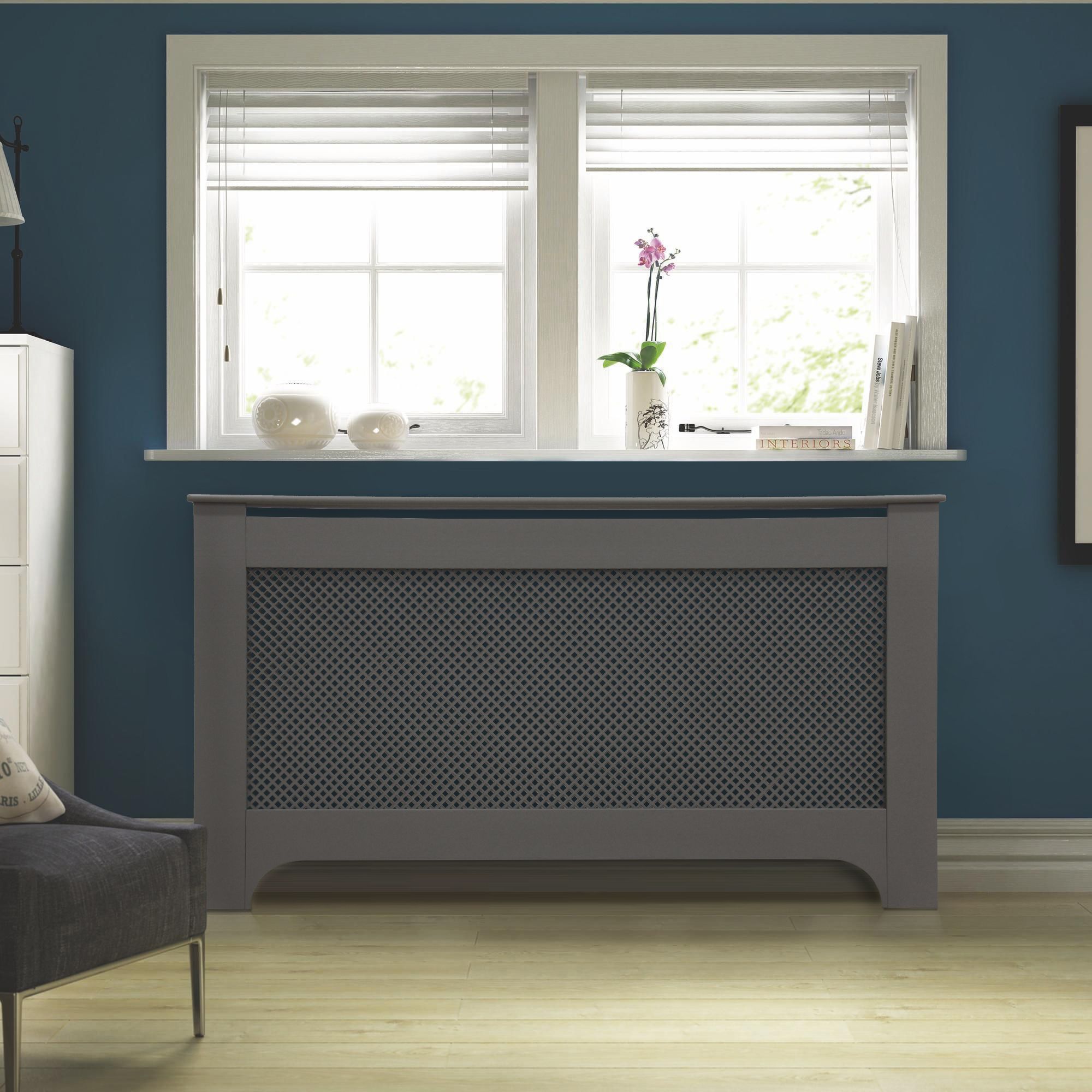 Mayfair Large Grey Radiator cover