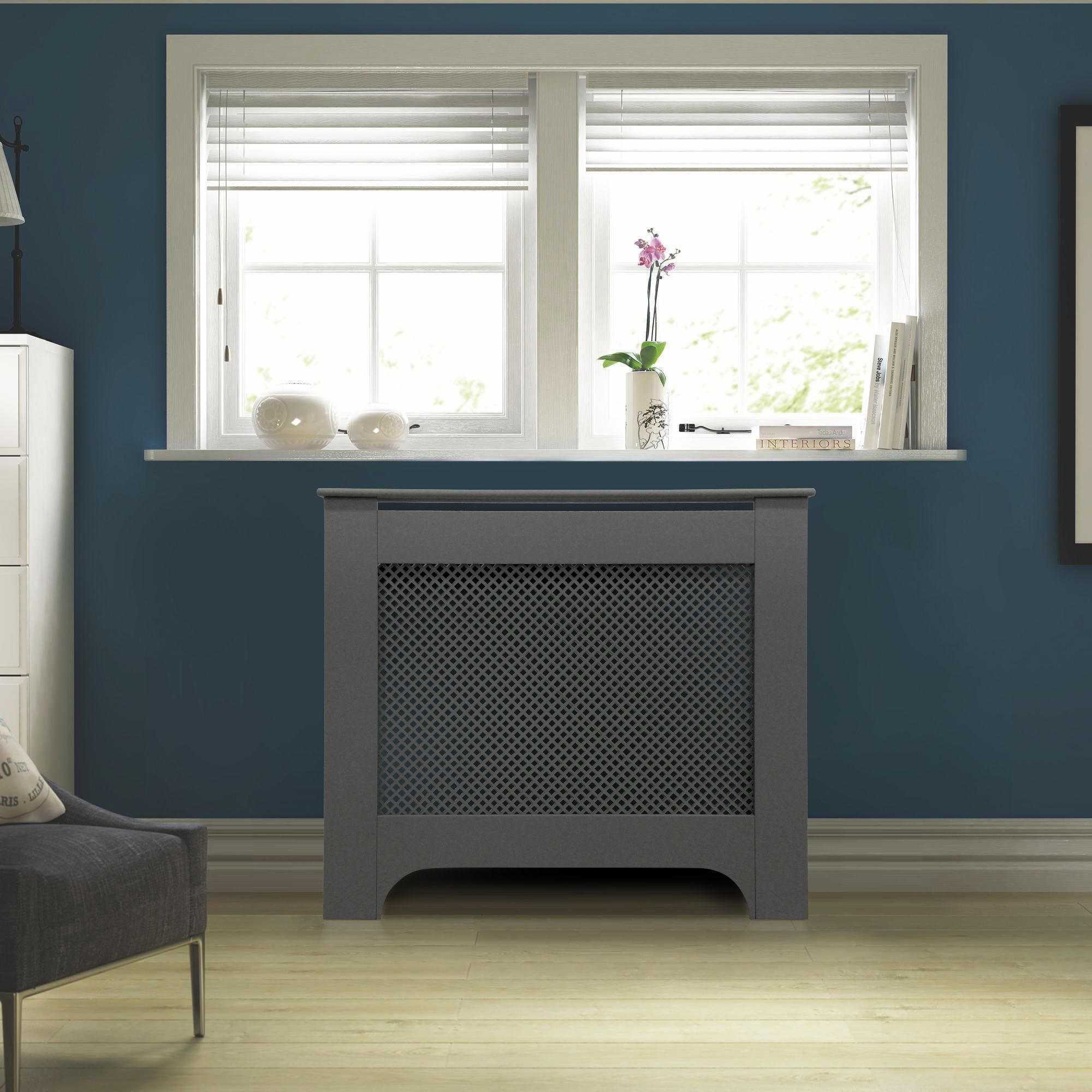 Mayfair Small Grey Radiator cover