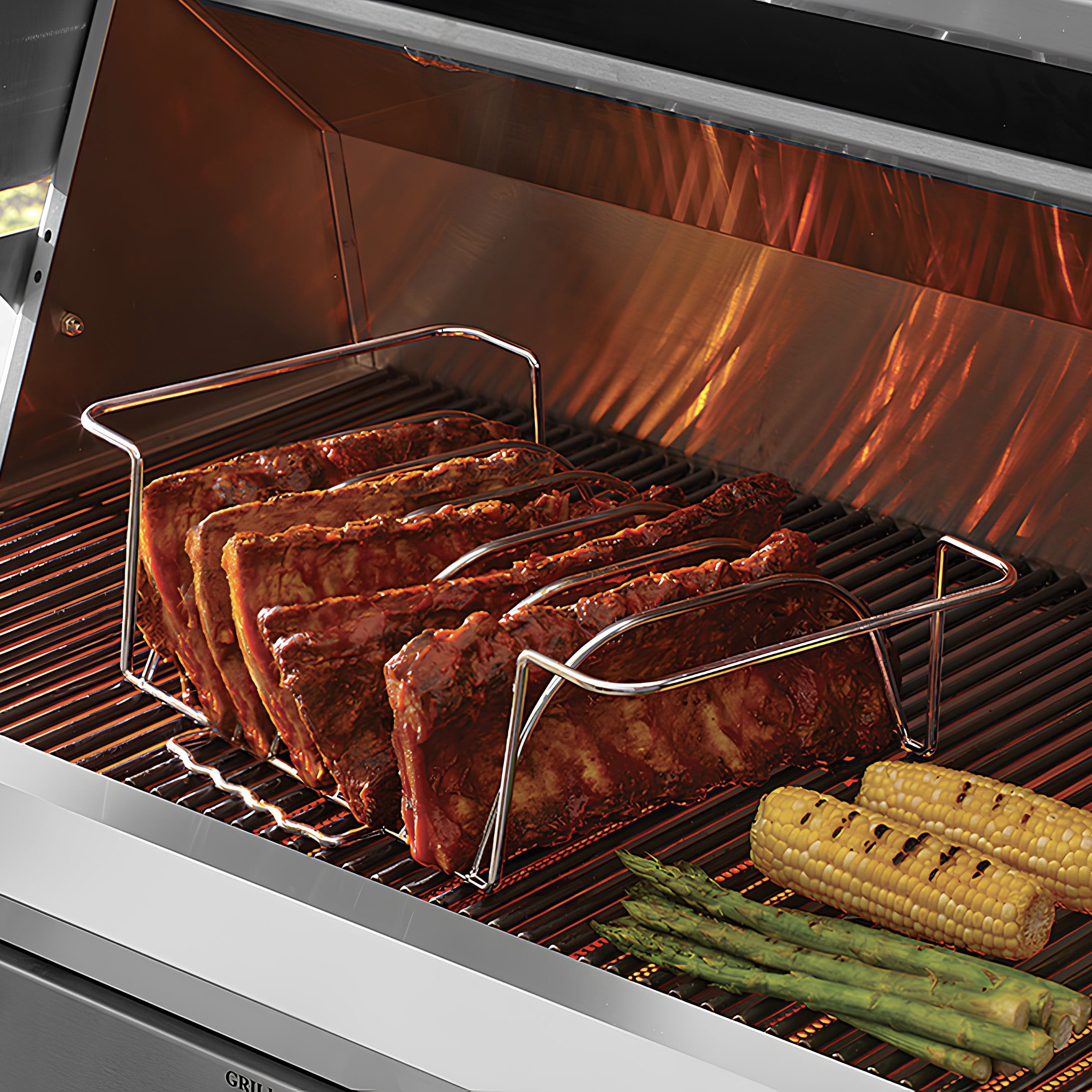 Medium Rectangular Rib & roast rack, (L) 360mm x (W) 343mm