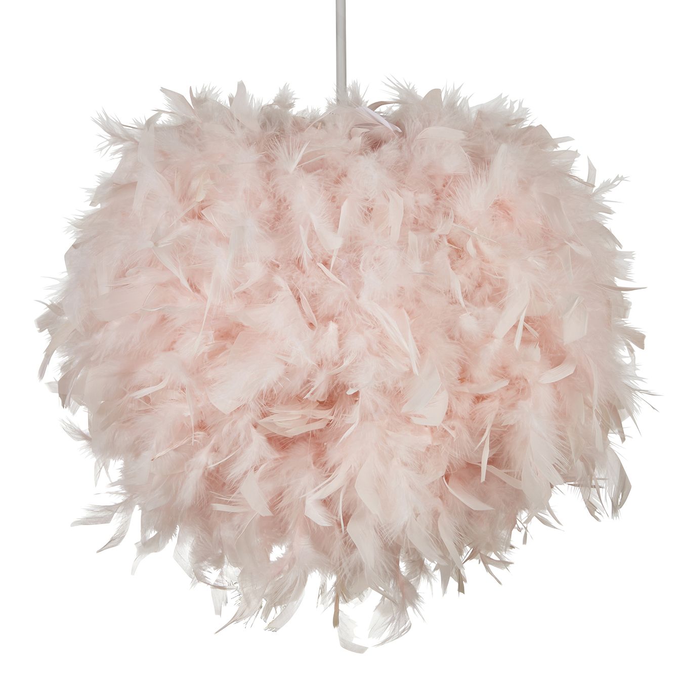 Meira Pink Feathered Light shade (D)40cm