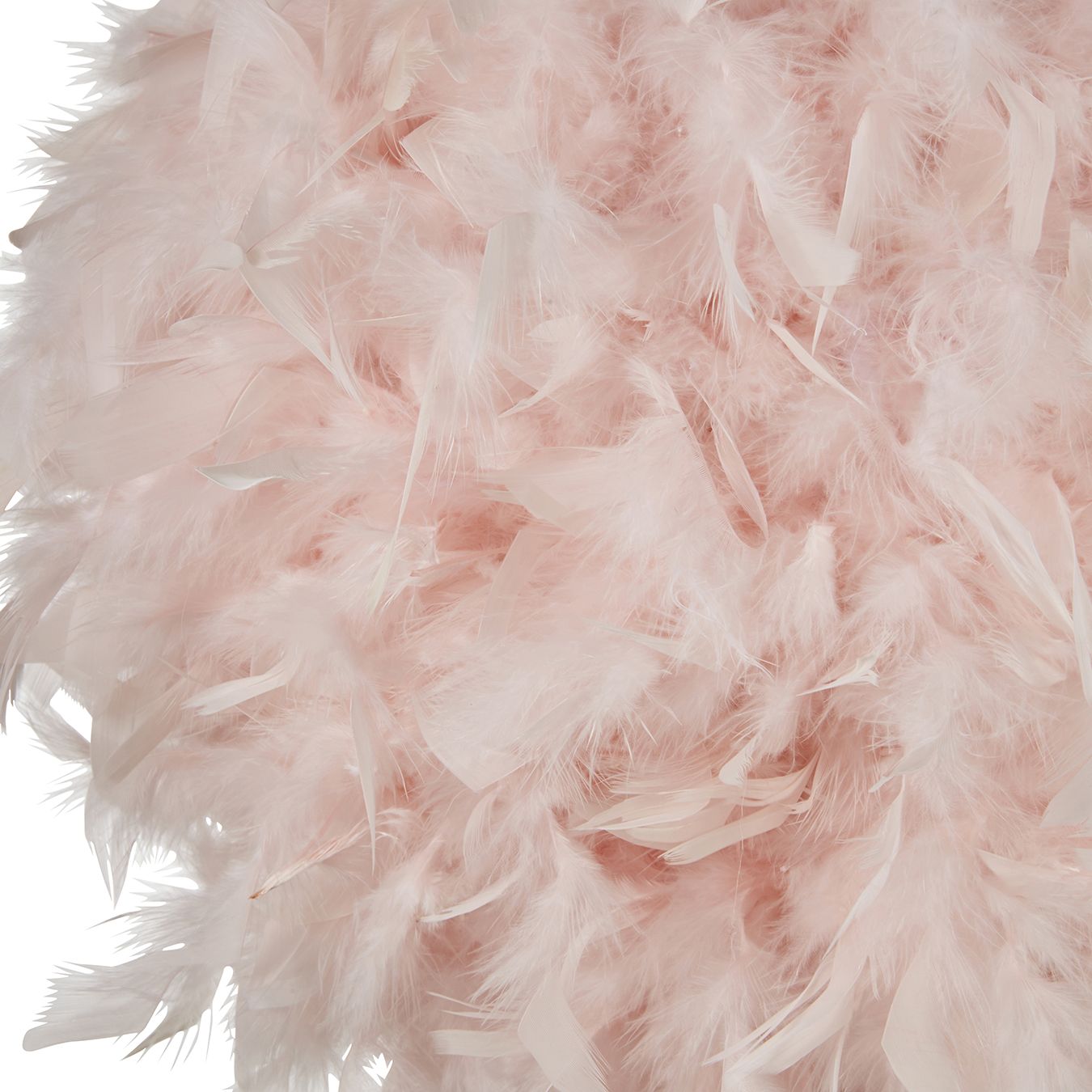 Meira Pink Feathered Light shade (D)40cm