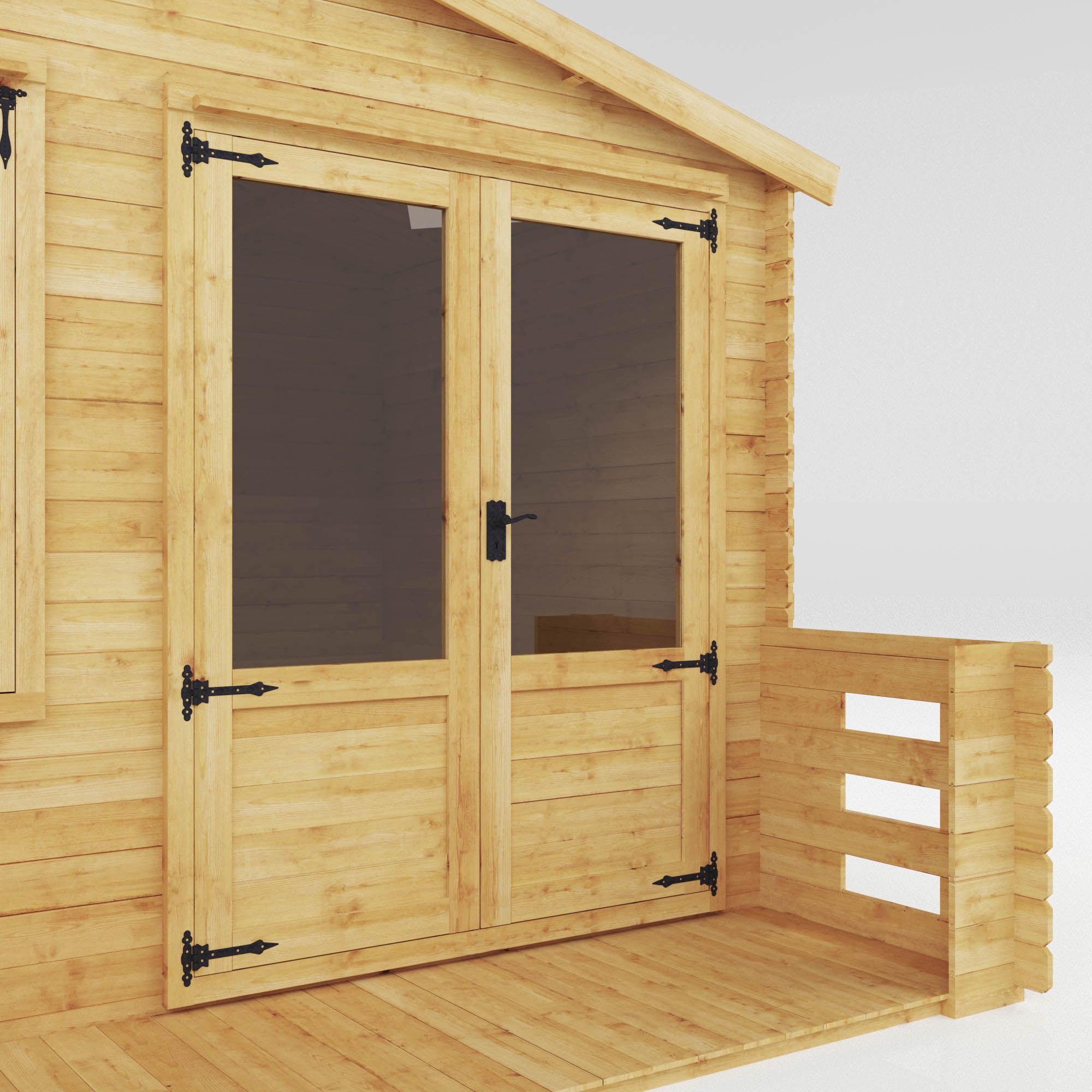 Mercia 11x11 ft with Double door Apex Cabin