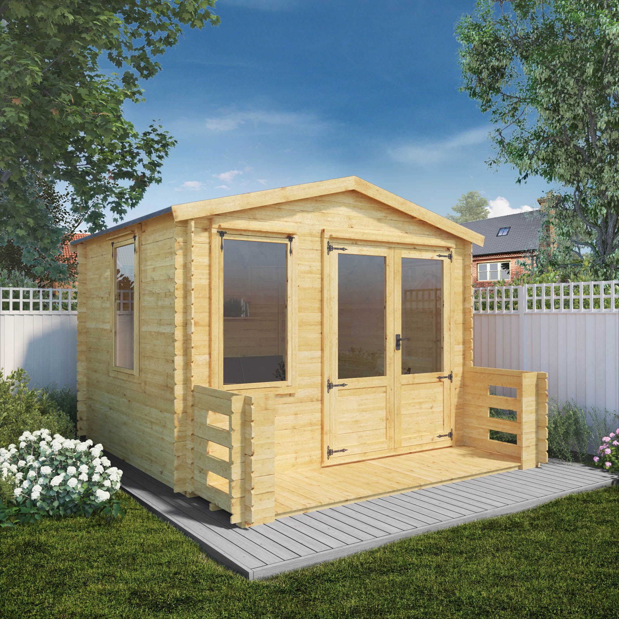 Mercia 11x12 ft with Double door Apex Cabin