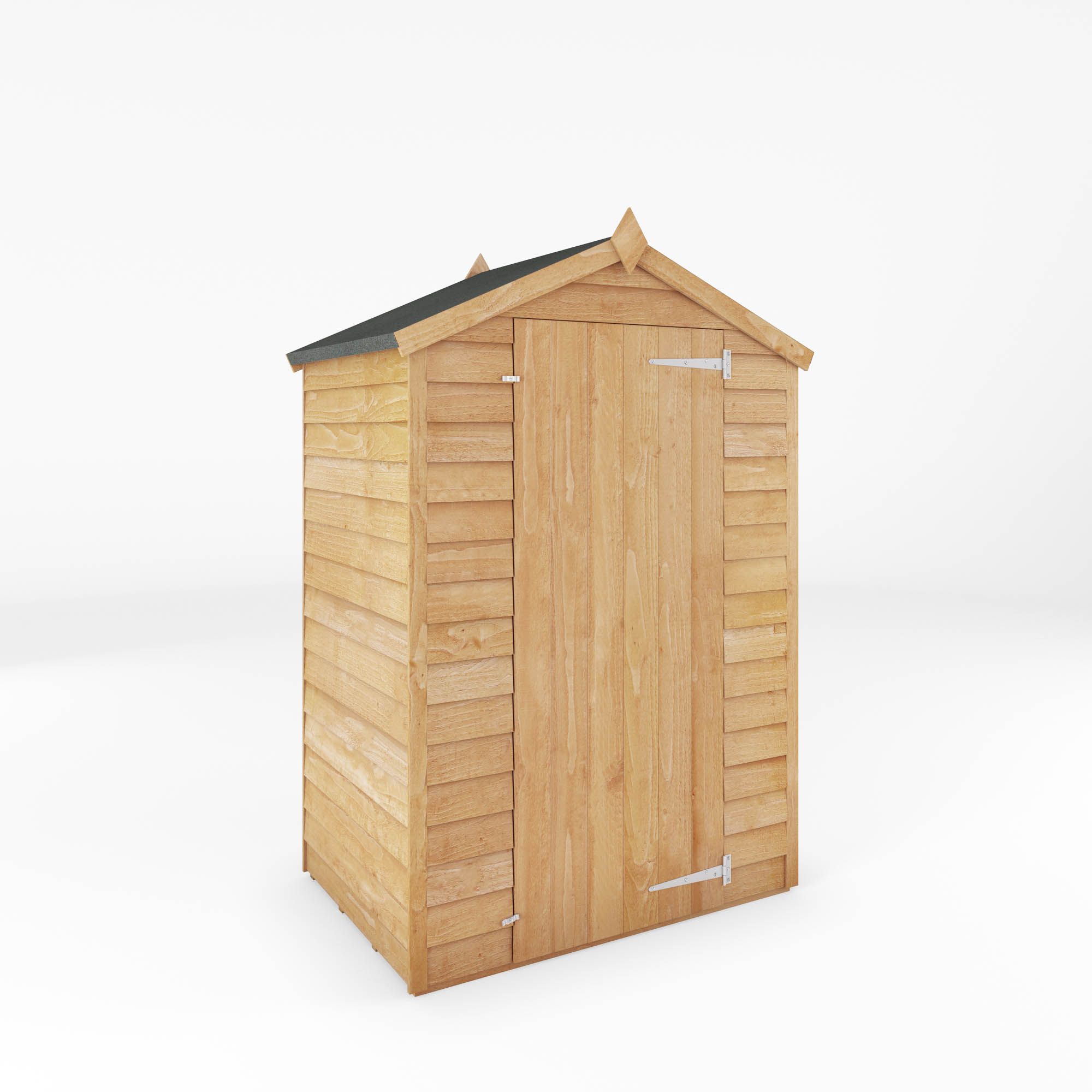Mercia 4x3 ft Apex Wooden Shed with floor