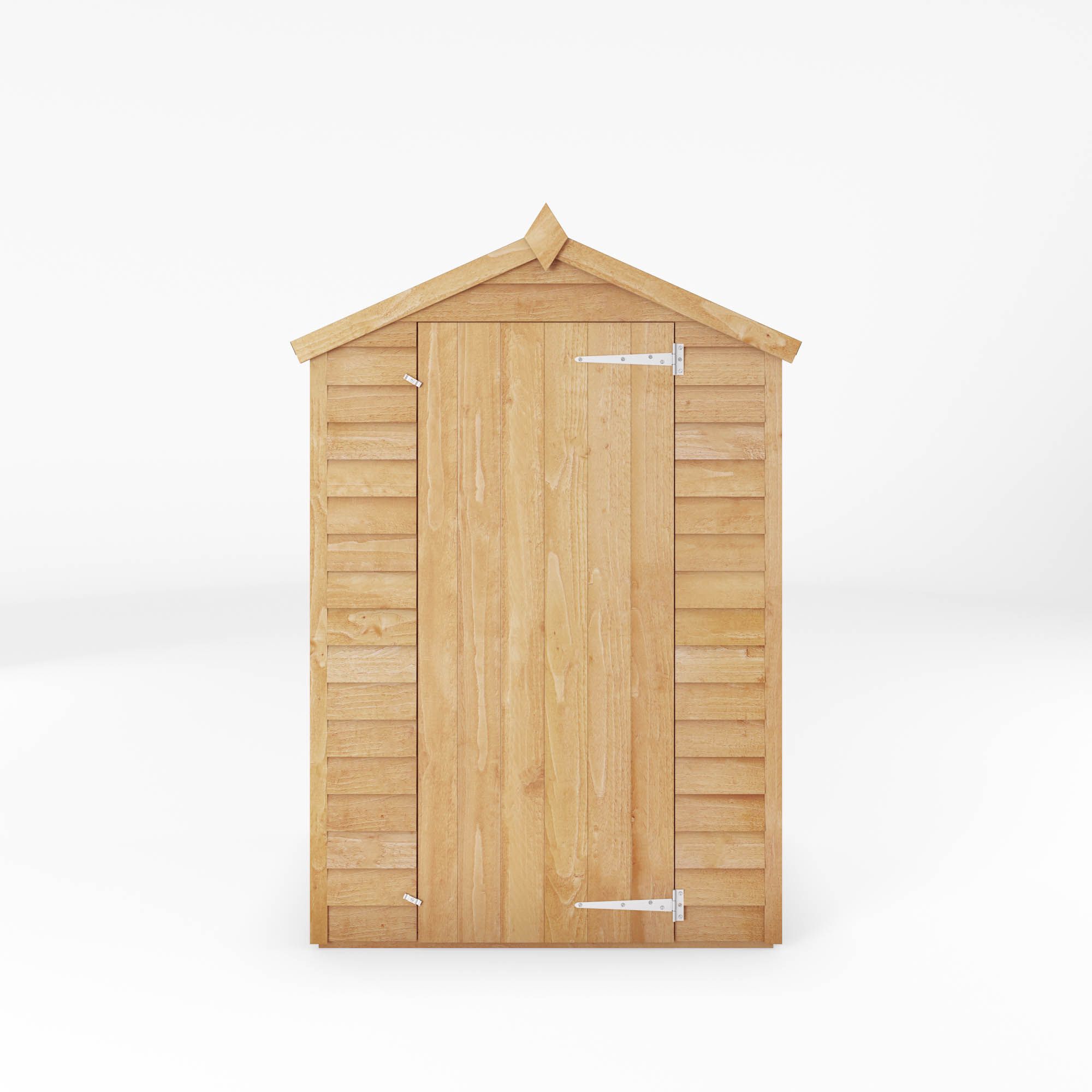 Mercia 4x3 ft Apex Wooden Shed with floor