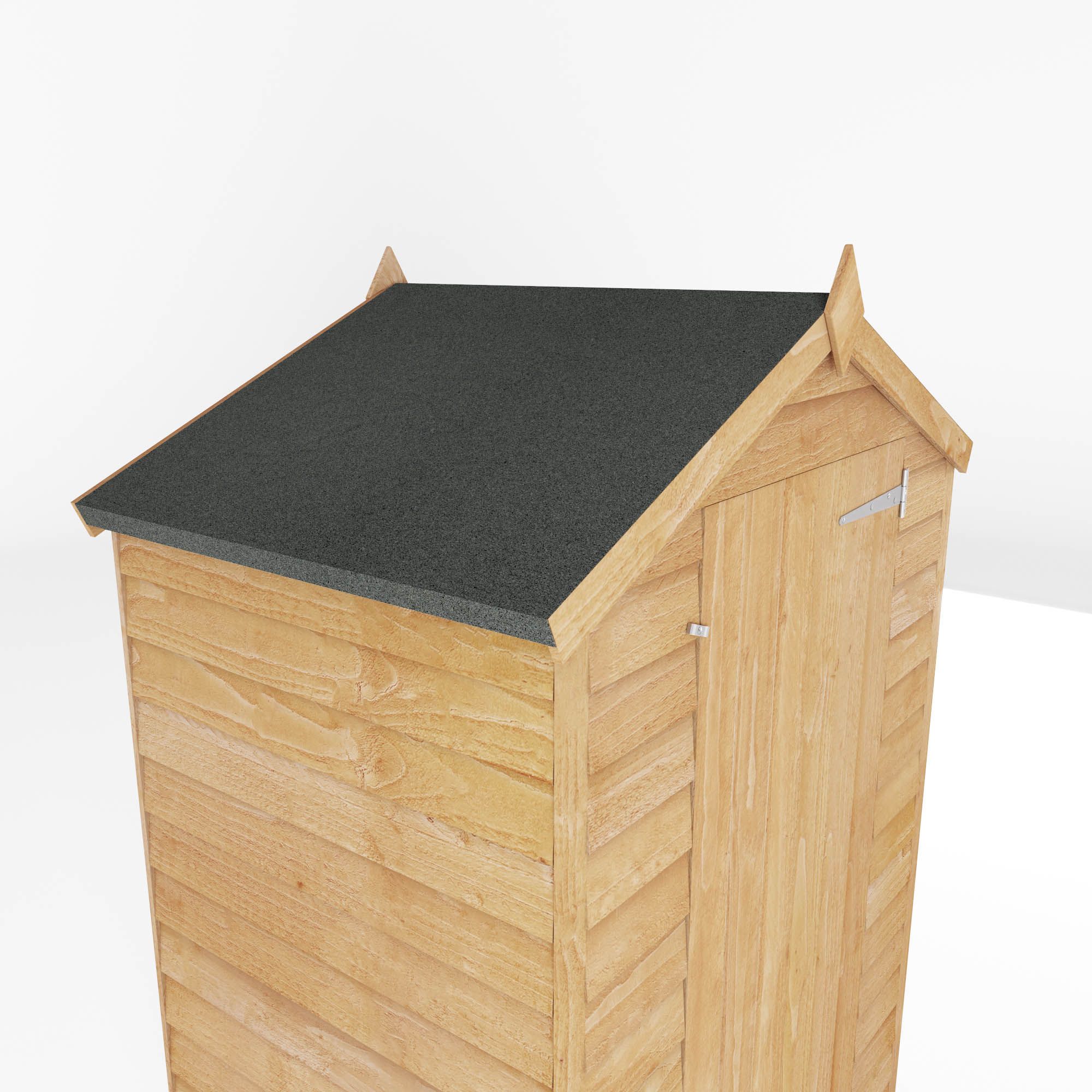 Mercia 4x3 ft Apex Wooden Shed with floor