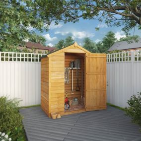 Mercia 5x3 ft Apex Wooden Shed with floor