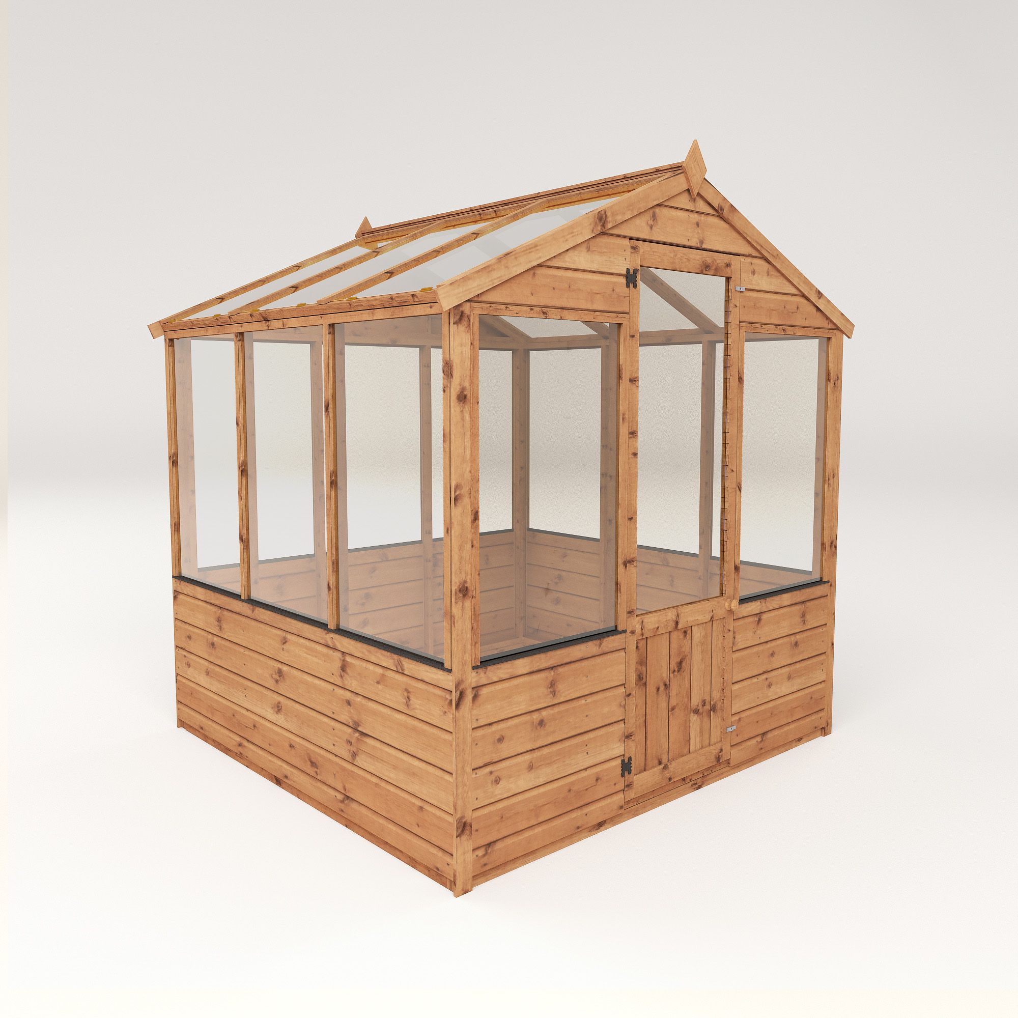 Mercia 6x6 Greenhouse with Flap vent