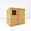 Mercia 7x5 ft Pent Wooden Shed with floor & 1 window