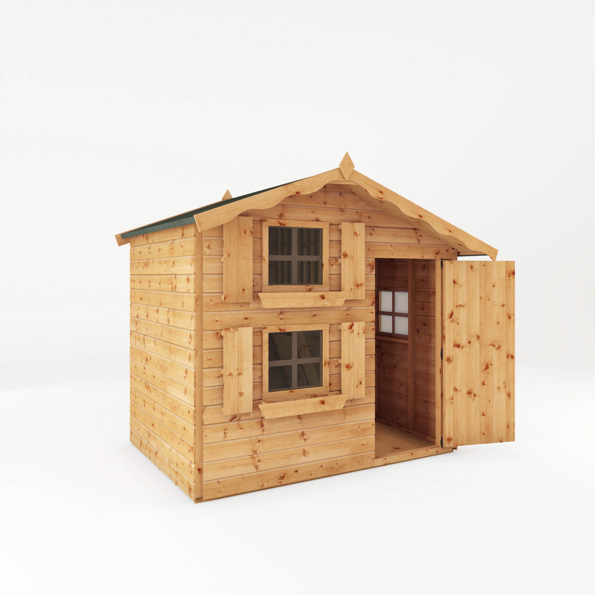 Mercia 7x5 Snowdrop Shiplap Wooden Playhouse