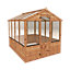 Mercia 8x6 Greenhouse with Flap vent