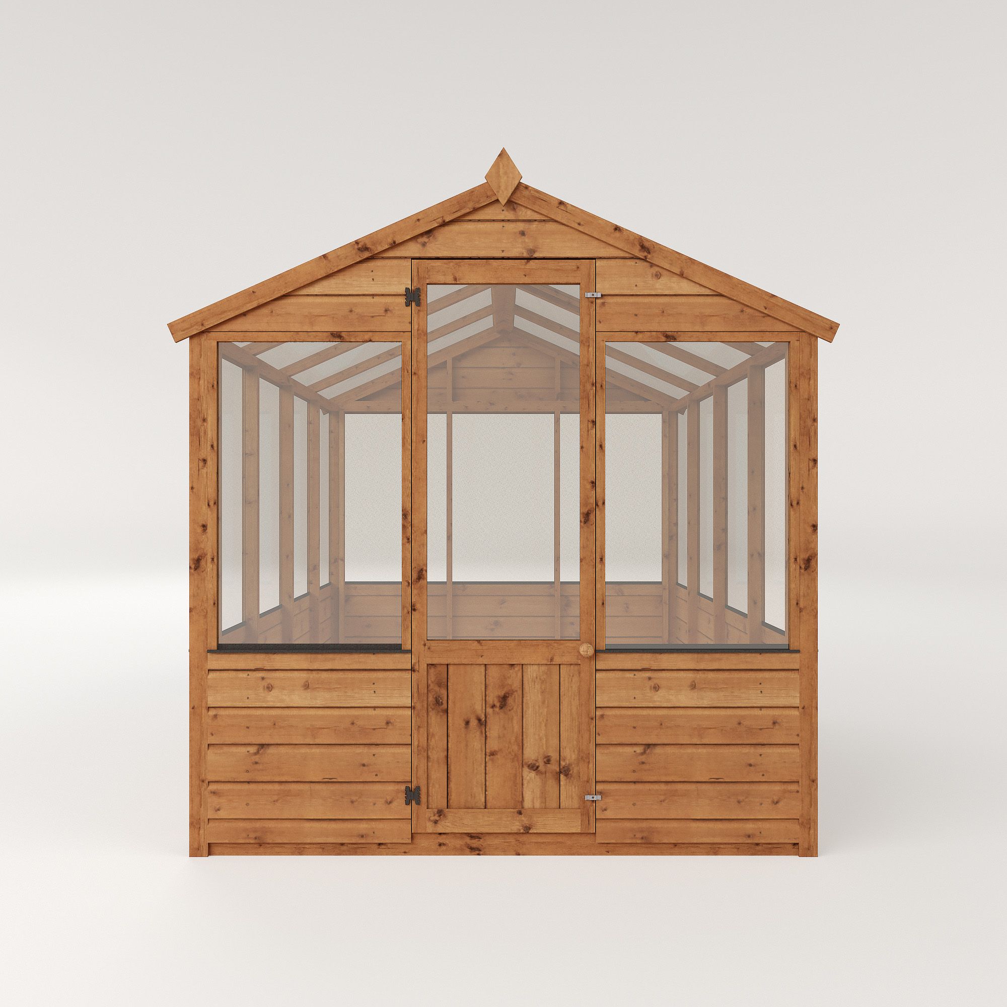 Mercia 8x6 Greenhouse with Flap vent