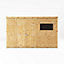 Mercia Premium 12x6 ft Pent Wooden 2 door Shed with floor