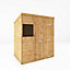 Mercia Premium 6x4 ft Pent Wooden Shed with floor & 1 window