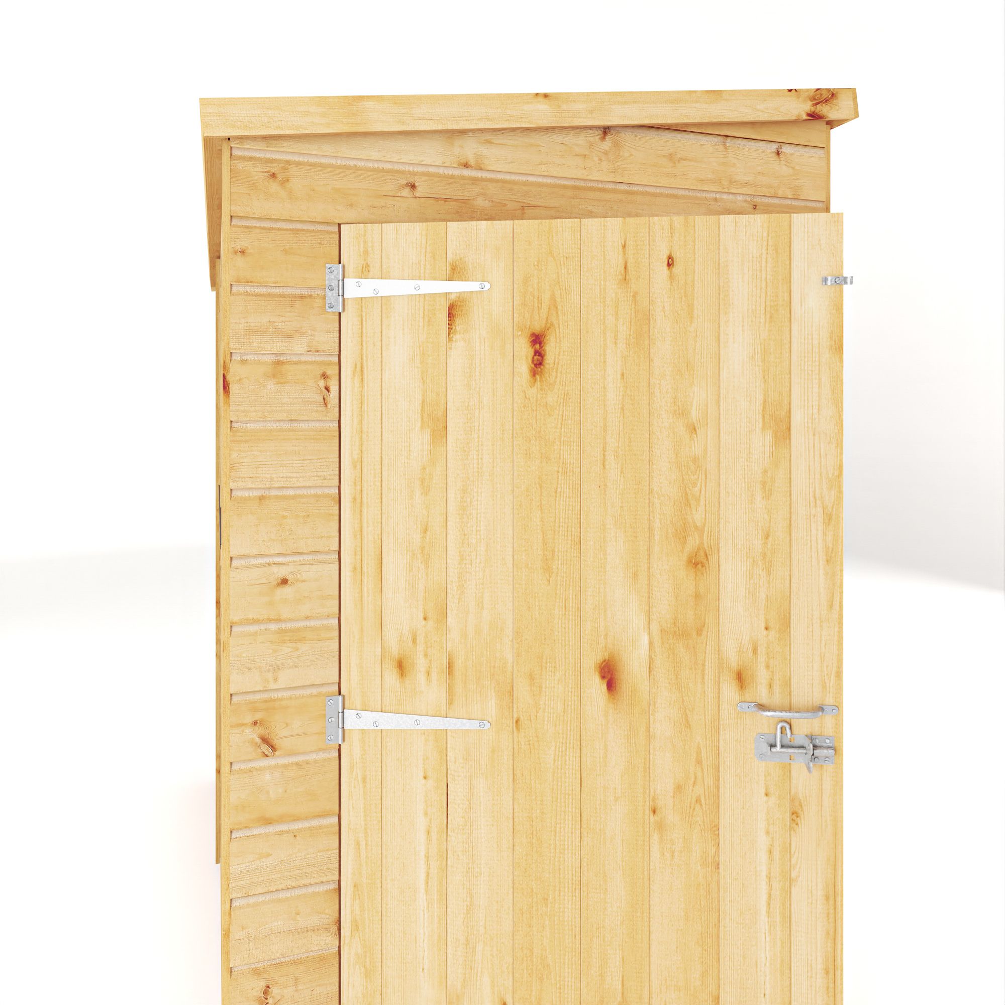 Mercia Woodsman Shiplap 6x4 ft Apex Timber Dip treated Shed with floor & 2 windows
