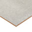 Metal ID Light grey Matt Flat Concrete effect Ceramic Wall Tile, Pack of 8, (L)600mm (W)200mm