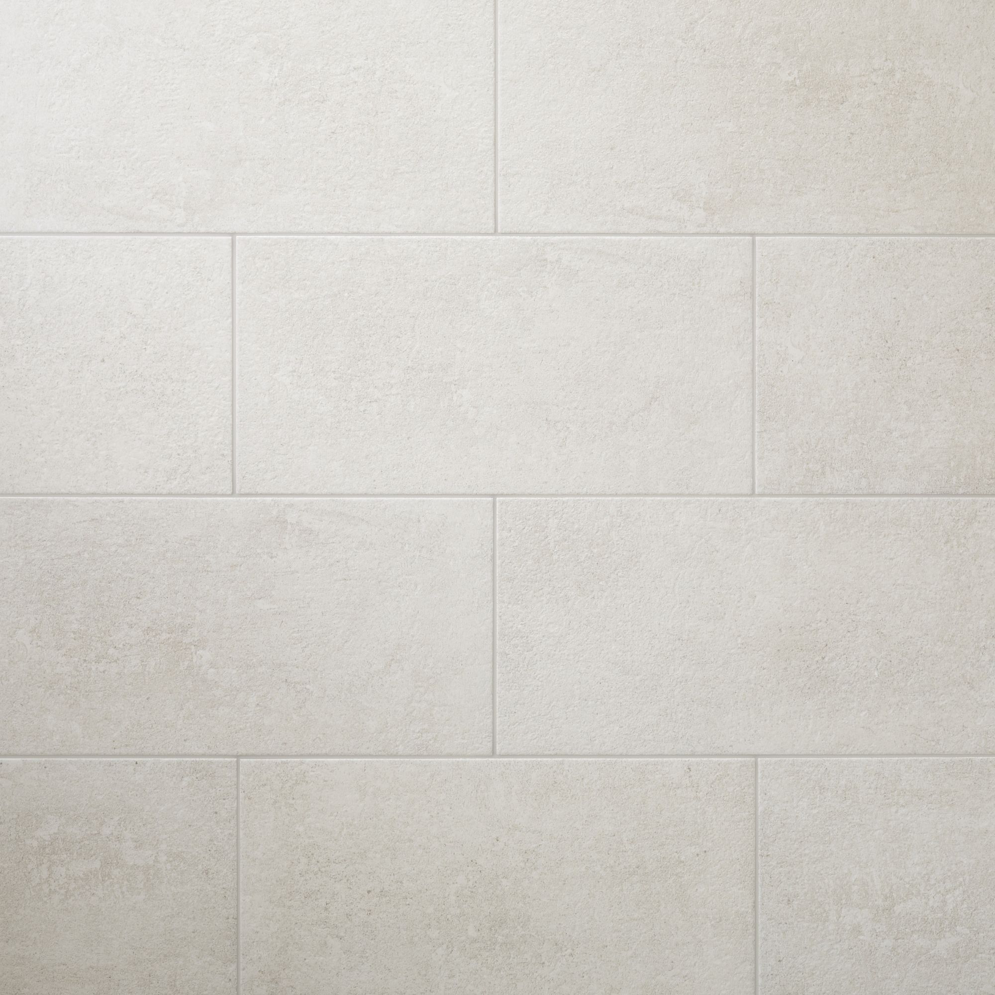Metal ID Light grey Matt Flat Concrete effect Porcelain Wall & floor Tile, Pack of 6, (L)600mm (W)300mm