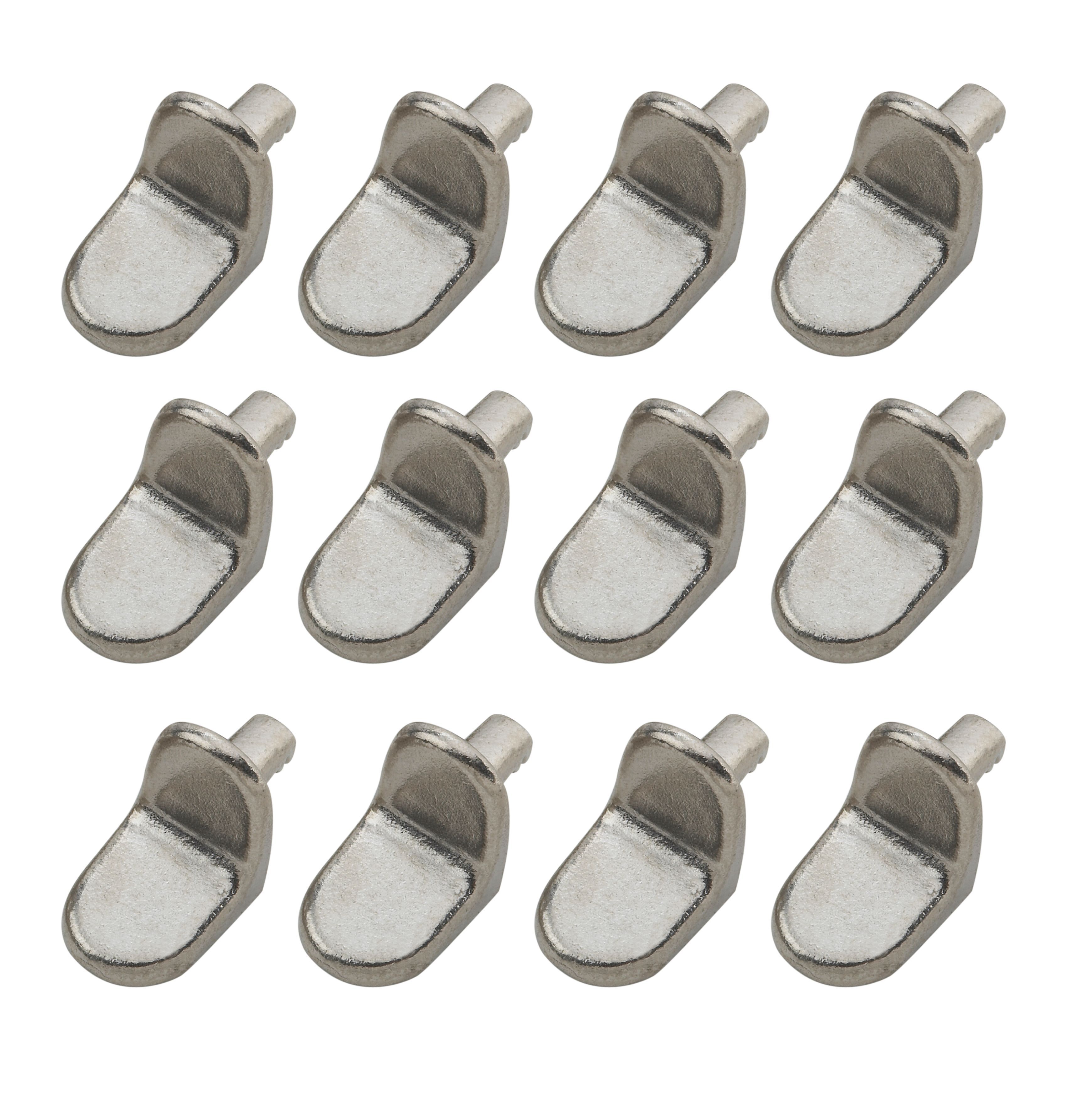 Metal Shelf support (L)22.5mm, Pack of 12