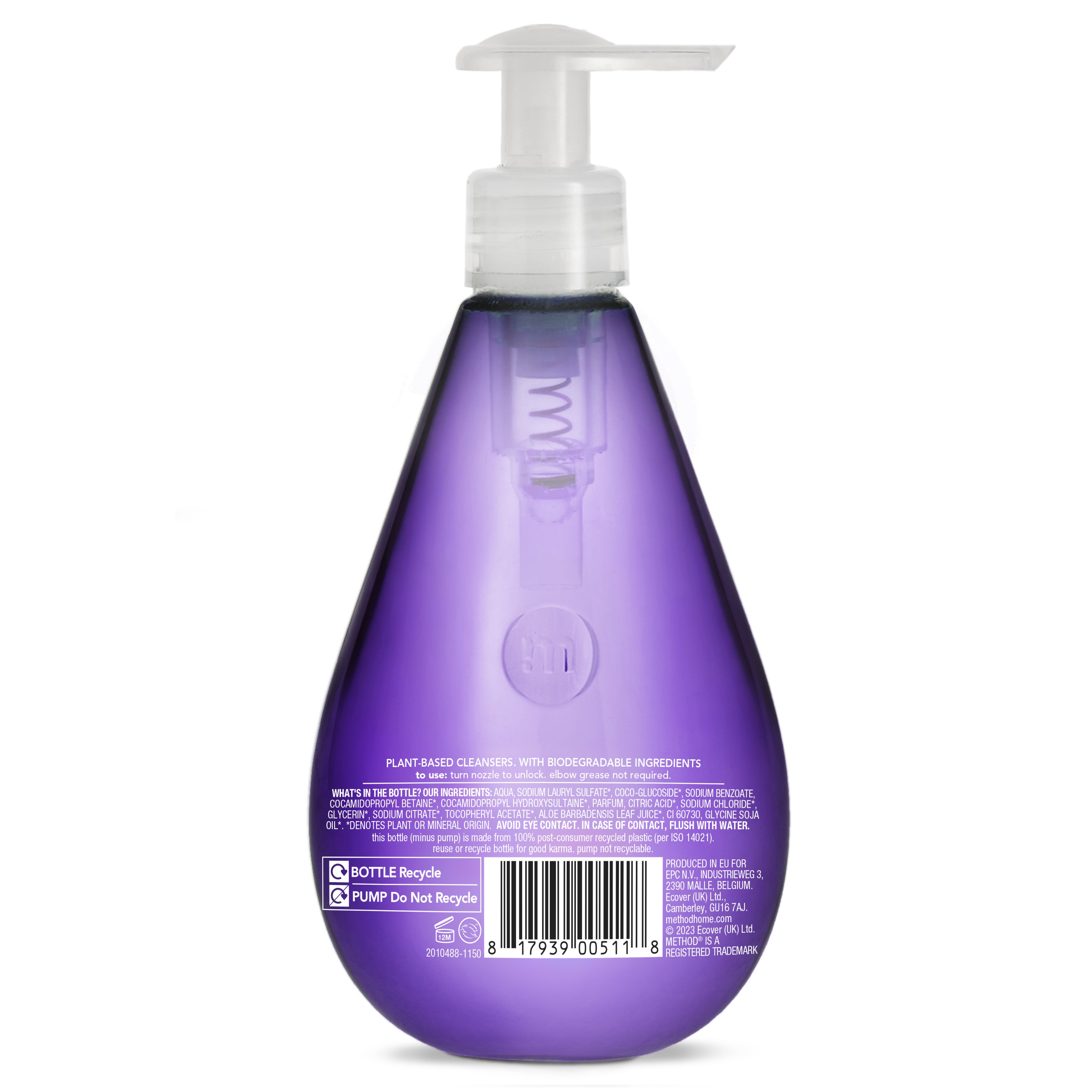 METHOD HAND WASH LAVENDER 354ML