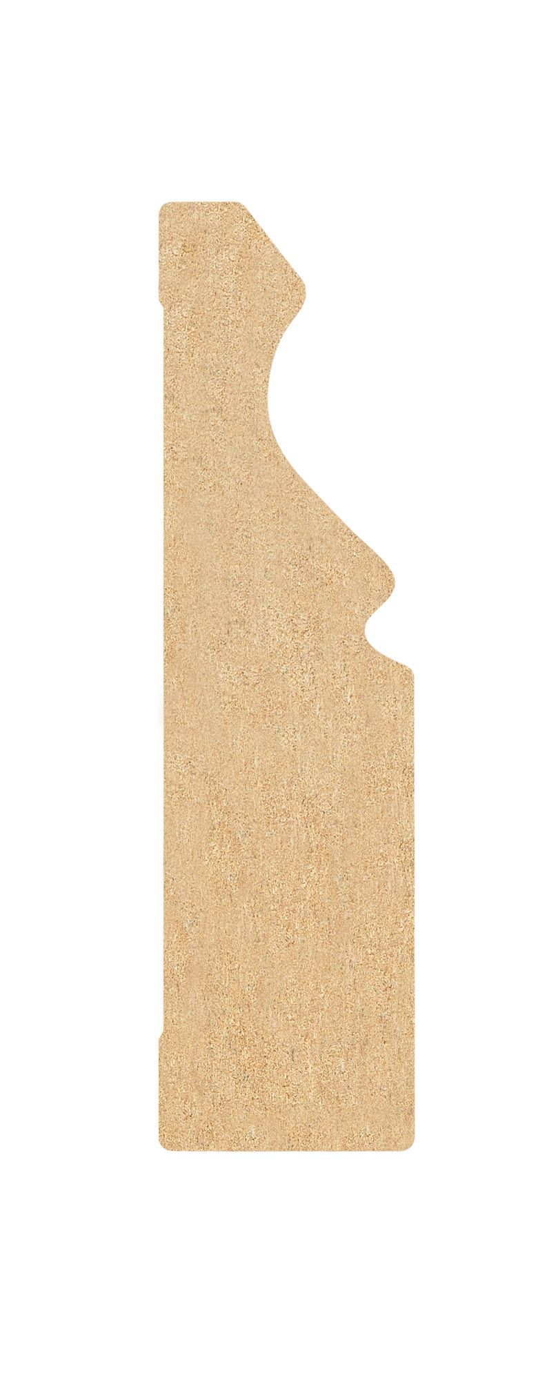 Metsä Wood MDF Ogee Skirting board (L)2.1m (W)69mm (T)18mm