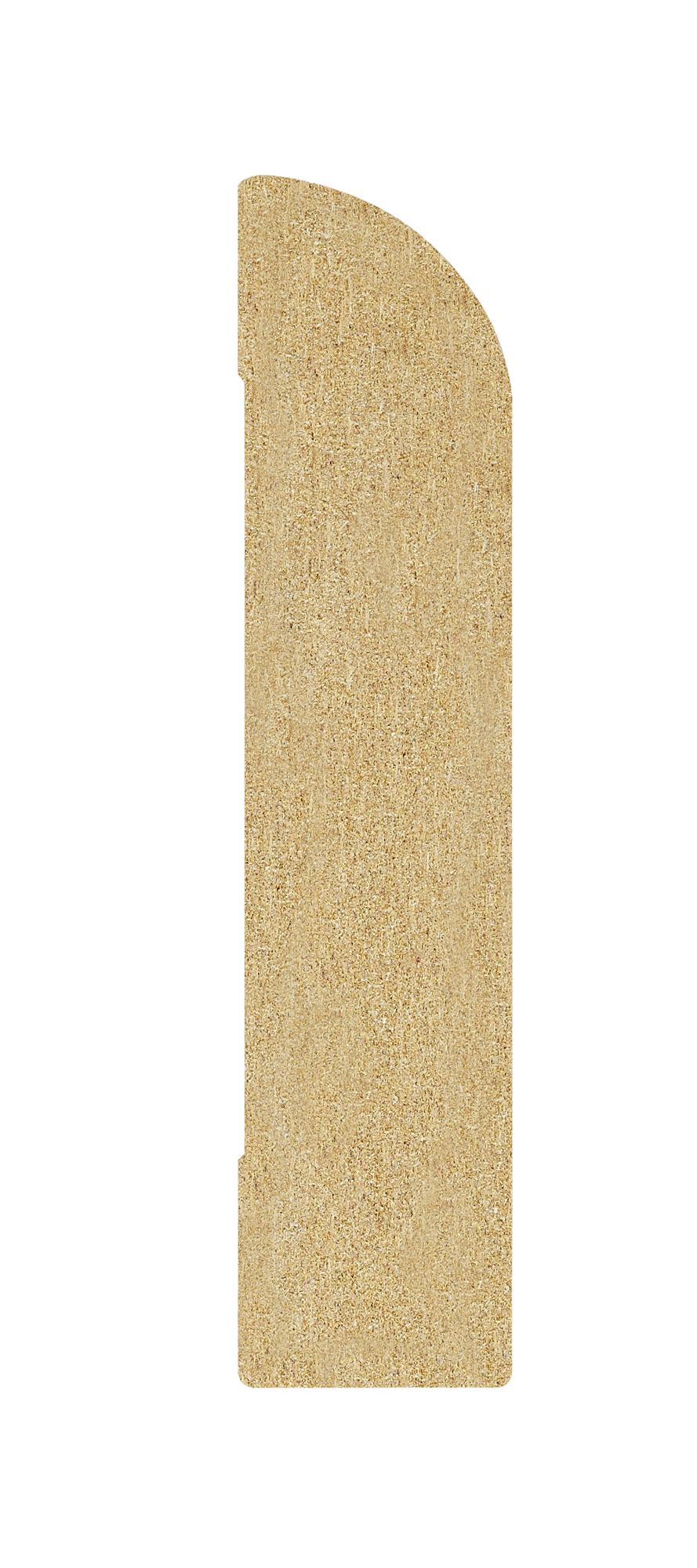 Metsä Wood MDF Rounded Skirting board (L)2.4m (W)69mm (T)15mm