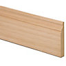 Metsä Wood Oak Ogee Moulding (L)2.4m (W)119mm (T)18mm, Pack of 4