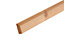 Metsä Wood Pine Bullnose Skirting board (L)2.1m (W)44mm (T)15mm, Pack of 8