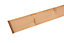 Metsä Wood Pine Rounded Skirting board (L)2.4m (W)69mm (T)15mm