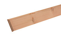 Metsä Wood Pine Rounded Skirting board (L)3m (W)94mm (T)12mm