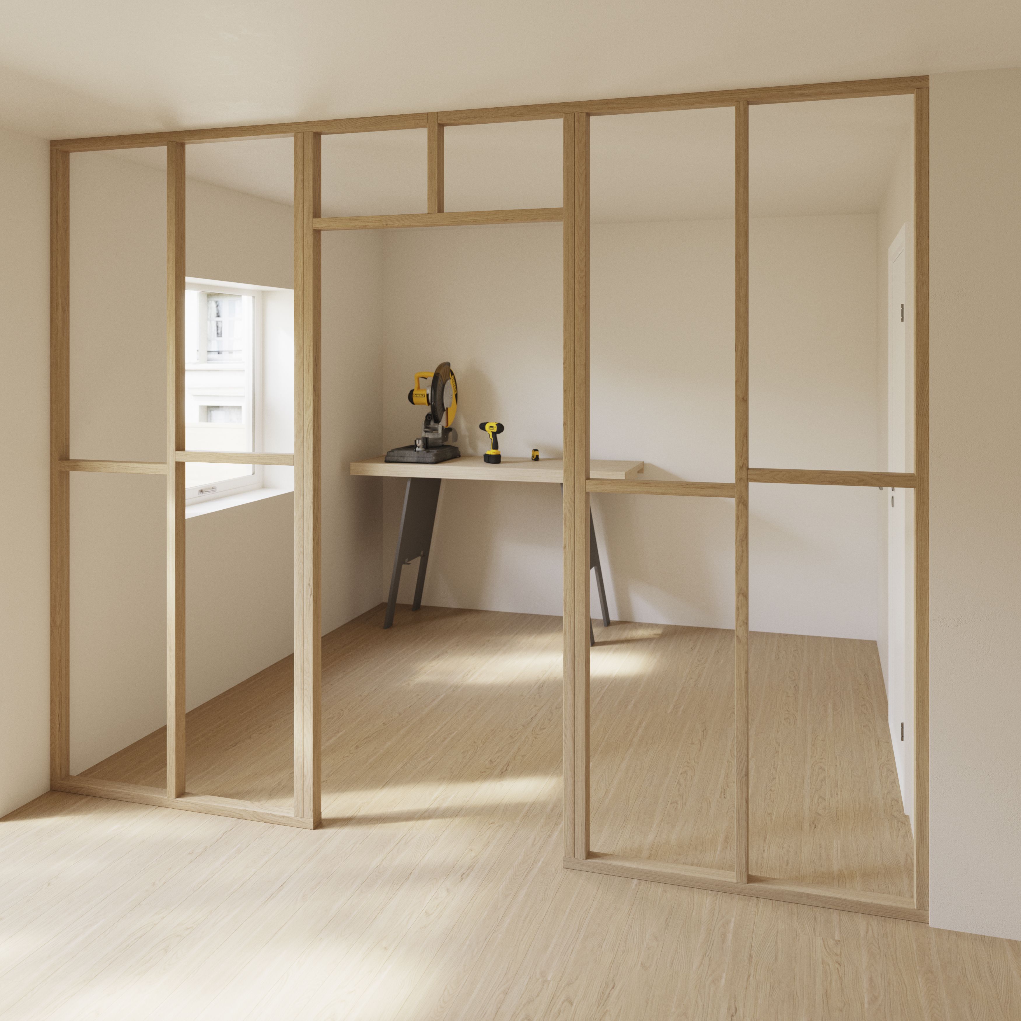 Metsä Wood Smooth Planed Round edge Untreated Whitewood spruce CLS timber (L)2.4m (W)63mm (T)38mm CLSU02
