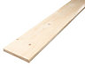 Metsä Wood Whitewood spruce Timber (L)2.4m (W)200mm (T)25mm RSUS12P, Pack of 3
